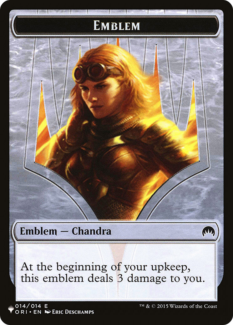 Chandra, Roaring Flame Emblem (PLST-TORI-14) - The List