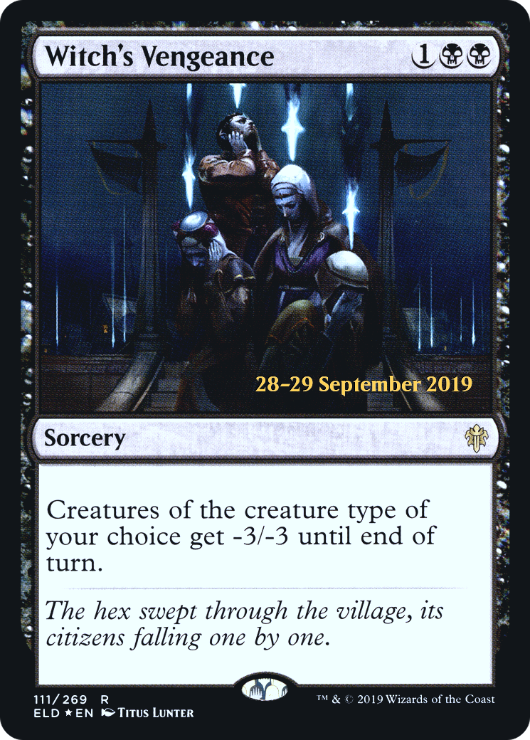 Witch's Vengeance (PRE-111S) - Throne of Eldraine Promos Foil