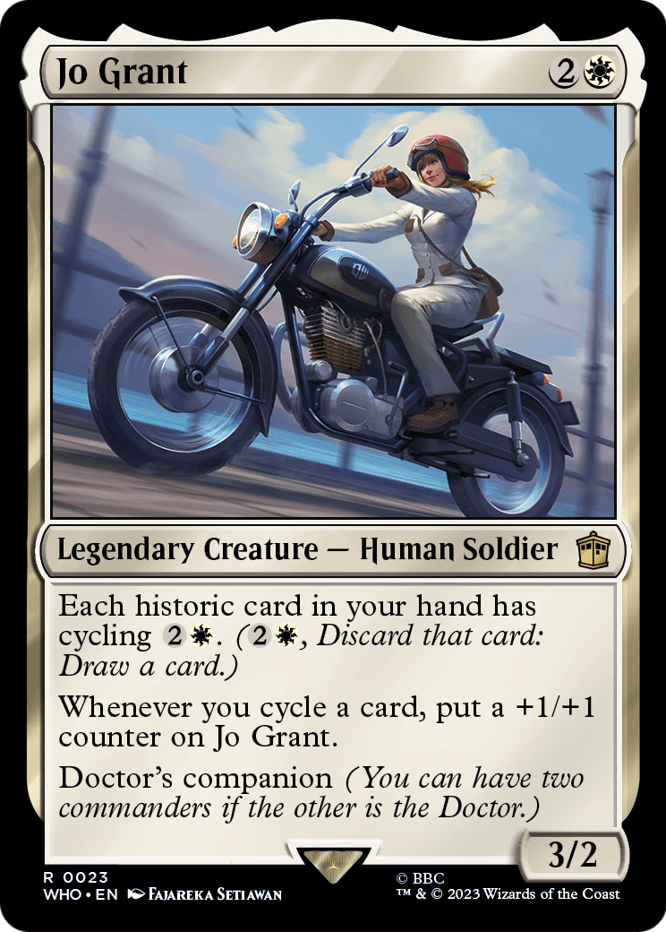 Jo Grant (WHO-023) - Doctor Who Foil