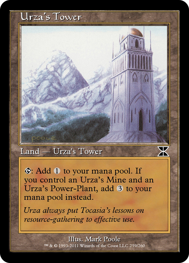 Urza's Tower (ME4-259C) - Masters Edition IV Foil