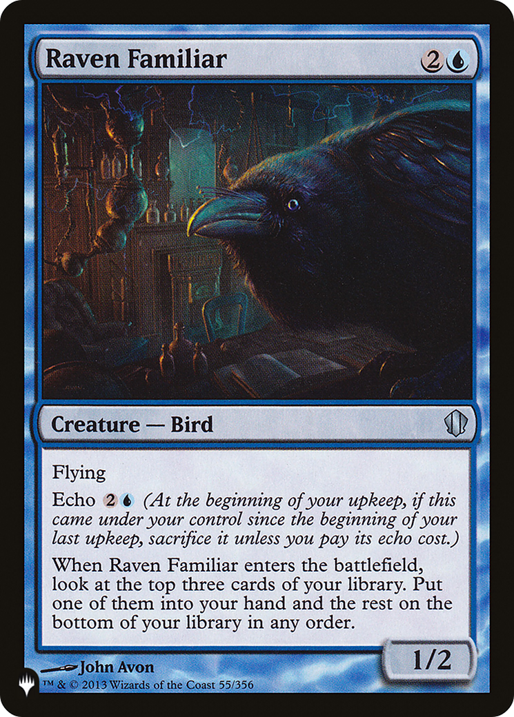Raven Familiar (LIST-C13-55) - The List