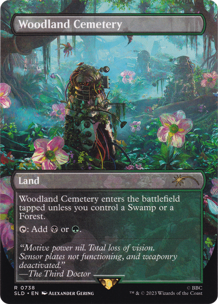 Woodland Cemetery (SLD-738) - Secret Lair Drop (Borderless)
