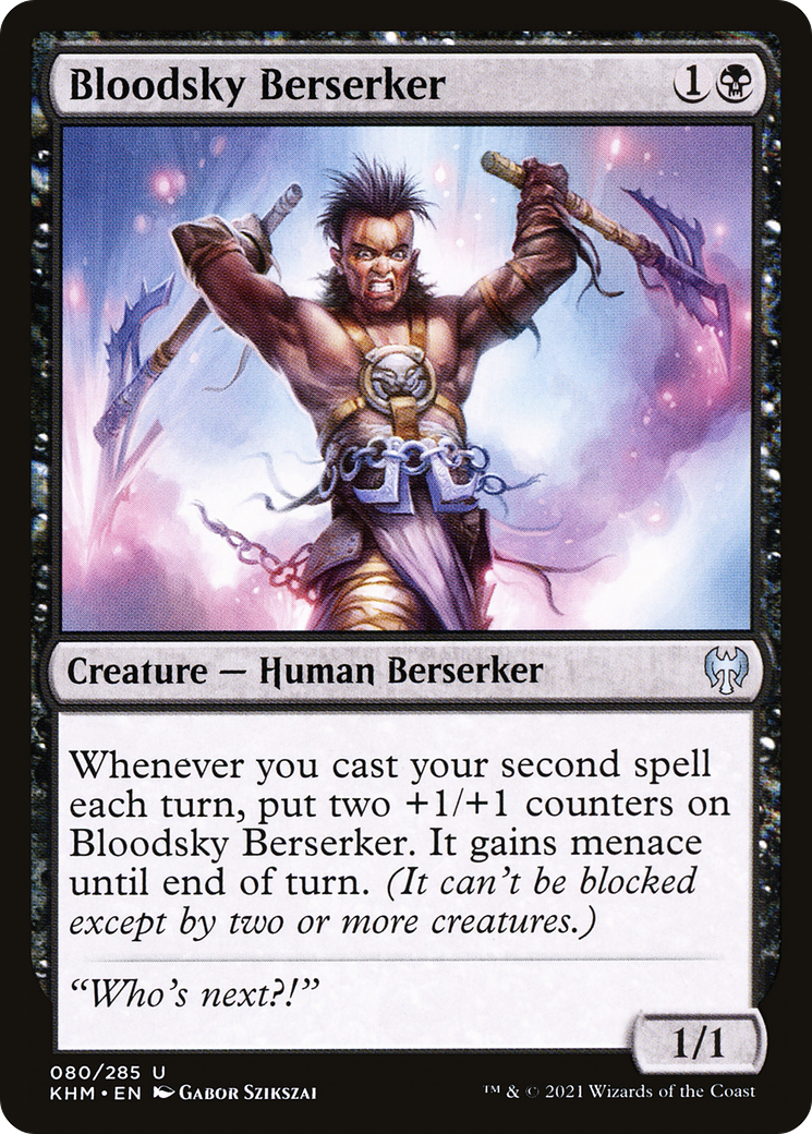 Bloodsky Berserker (KHM-080) - Kaldheim