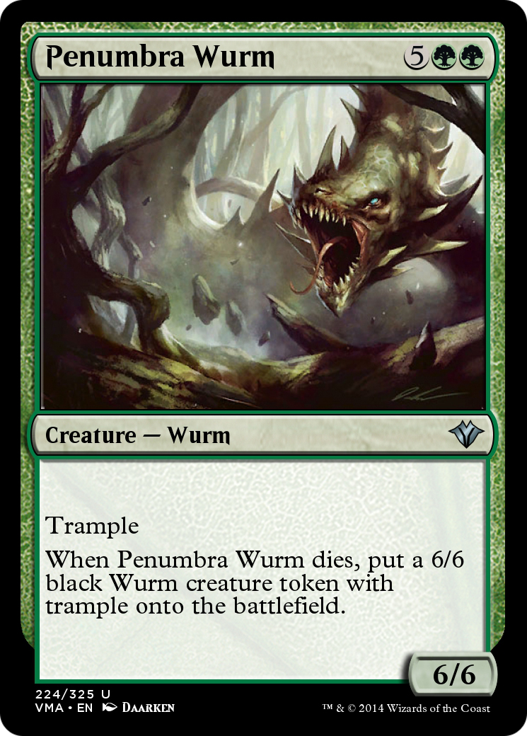 Penumbra Wurm (VMA-224) - Vintage Masters Foil