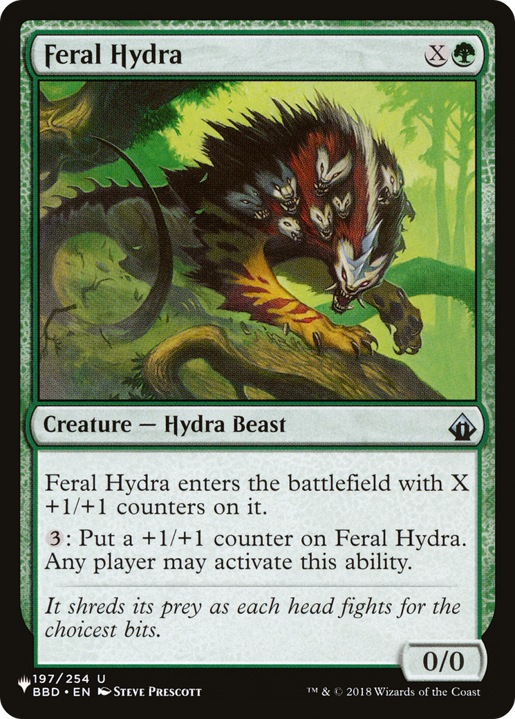 Feral Hydra (LIST-BBD-197) - The List