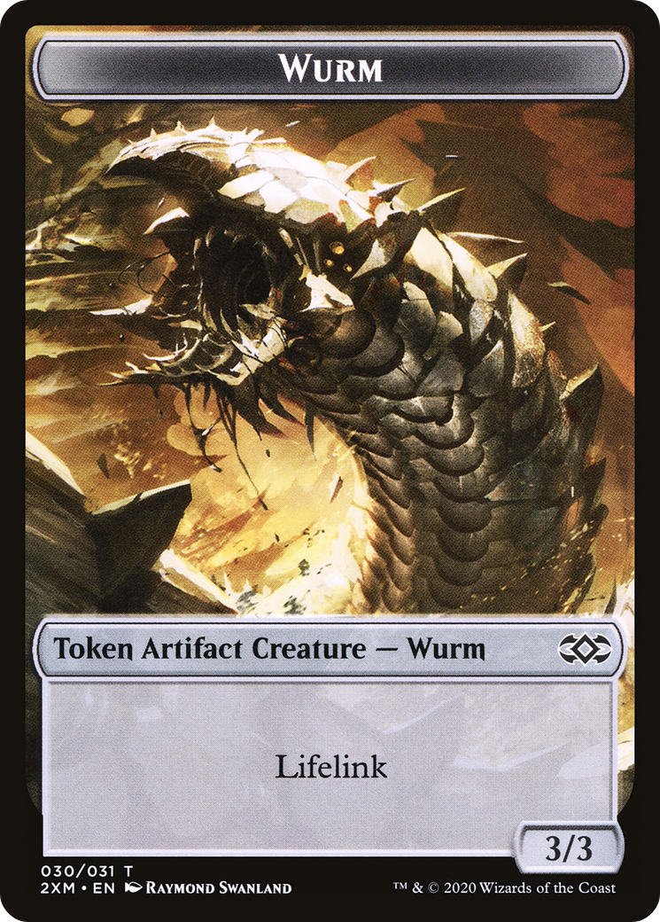 Wurm (T2XM-030) - Double Masters Tokens