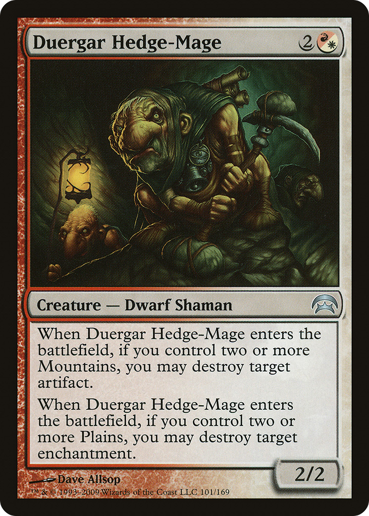Duergar Hedge-Mage (HOP-101) - Planechase