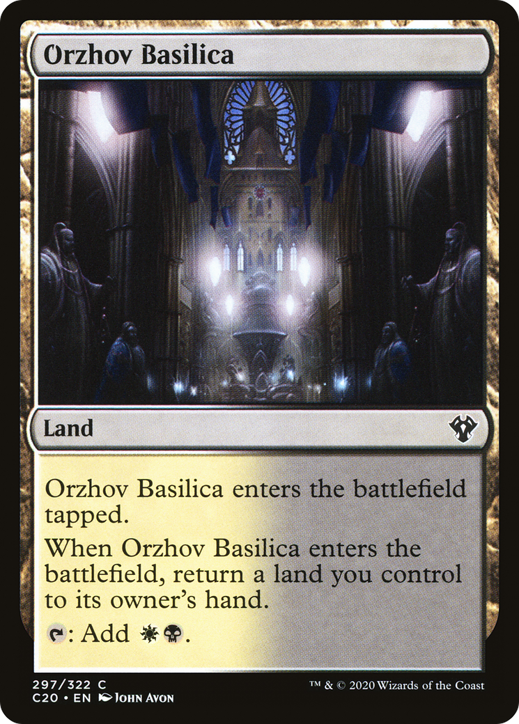 Orzhov Basilica (C20-297) - Commander 2020