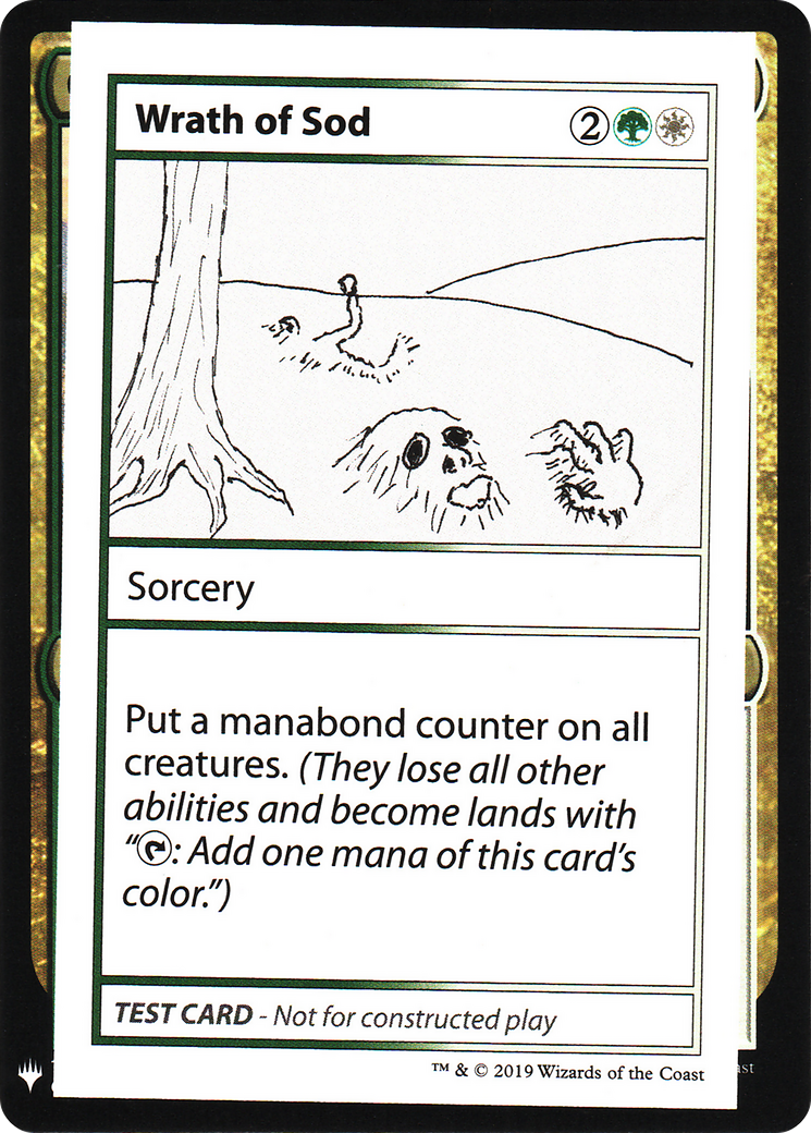 Wrath of Sod (CMB1-) - Mystery Booster Playtest Cards 2019
