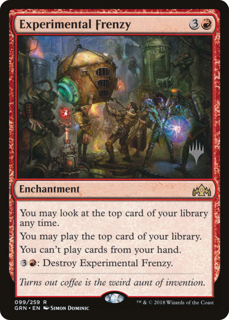 Experimental Frenzy (PPM20-099) - Guilds of Ravnica Promos