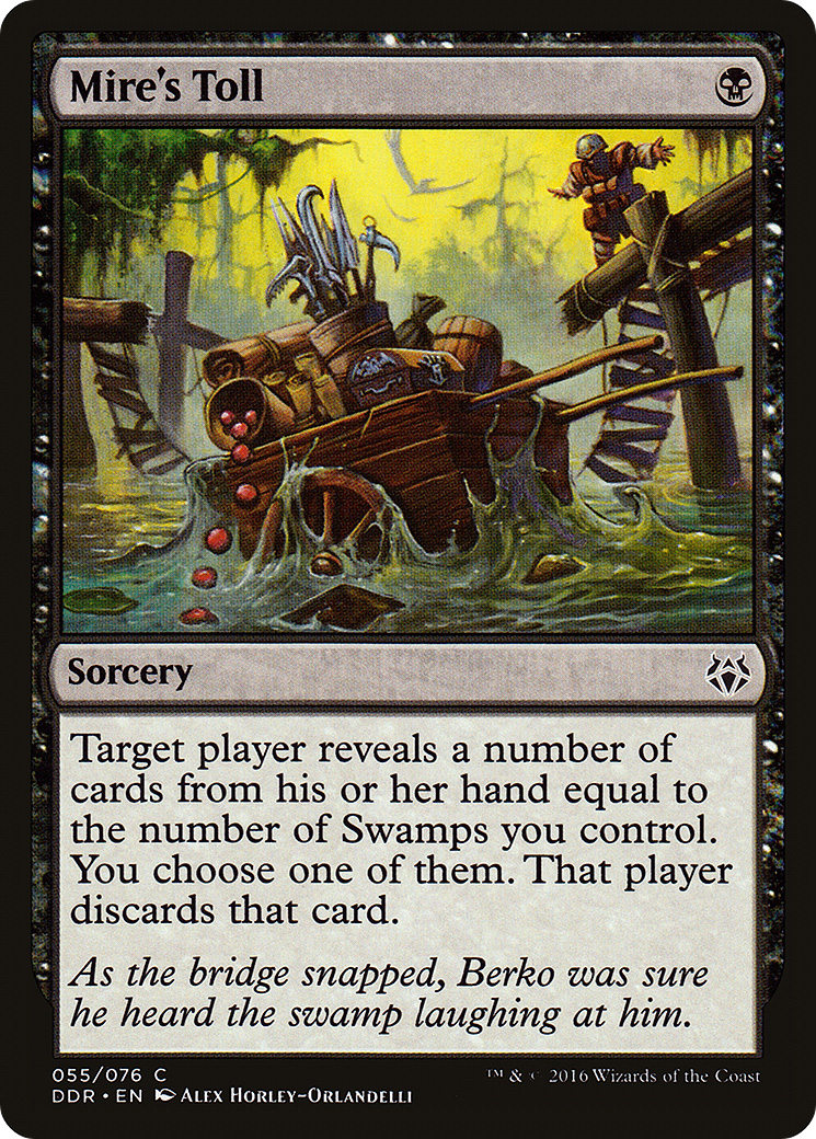 Mire's Toll (DDR-055) - Duel Decks: Nissa vs. Ob Nixilis