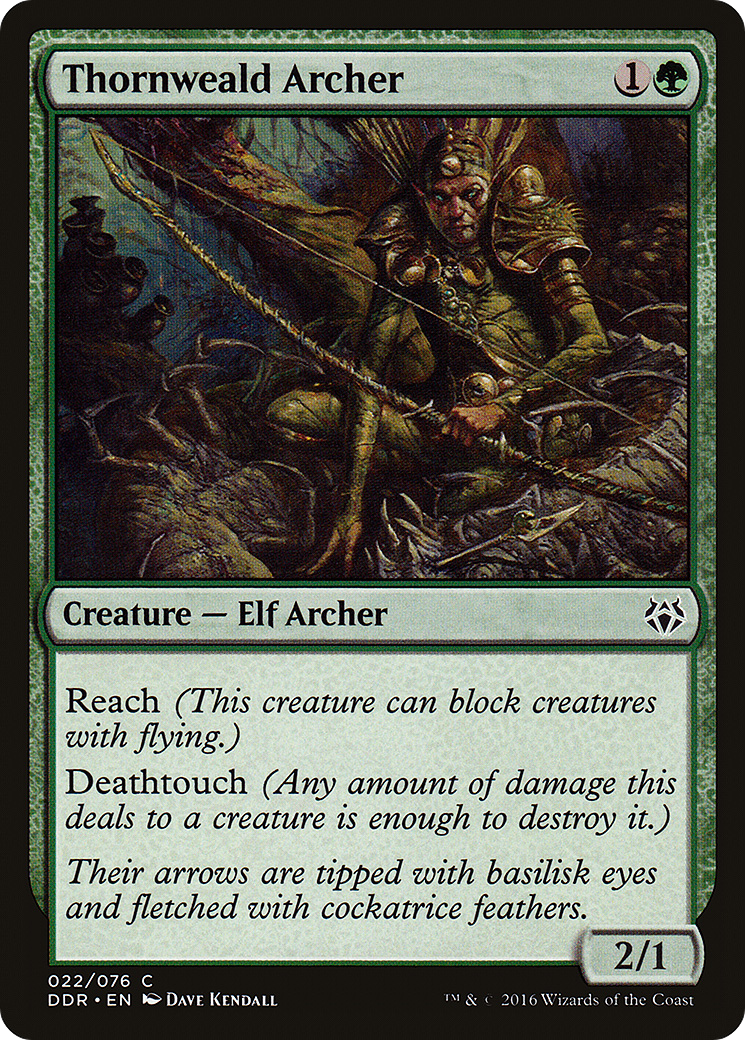 Thornweald Archer (DDR-022) - Duel Decks: Nissa vs. Ob Nixilis