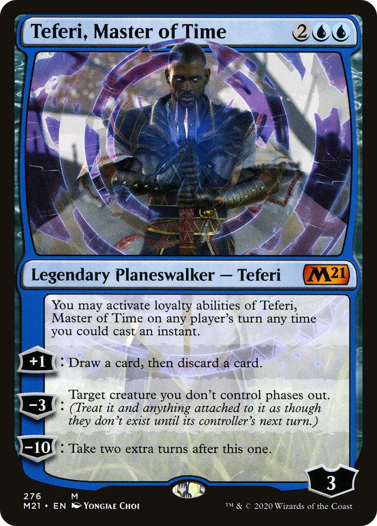 Teferi, Master of Time (276) (M21-276) - Core Set 2021