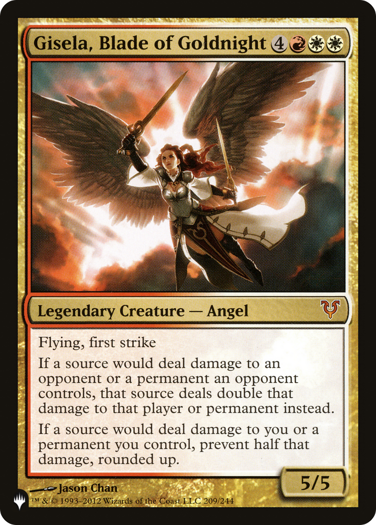 Gisela, Blade of Goldnight (LIST-AVR-209) - The List
