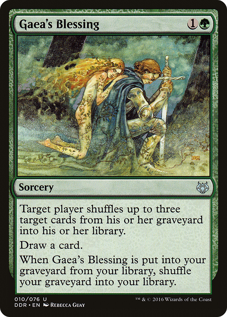 Gaea's Blessing (DDR-010) - Duel Decks: Nissa vs. Ob Nixilis