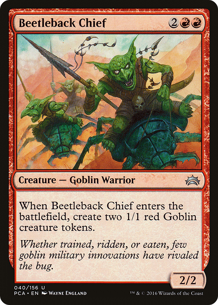 Beetleback Chief (PCA-040) - Planechase Anthology