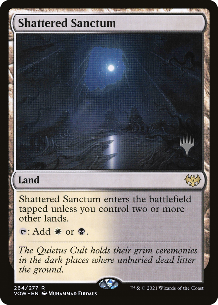 Shattered Sanctum (PPDMU-264) - Innistrad: Crimson Vow Promos Foil