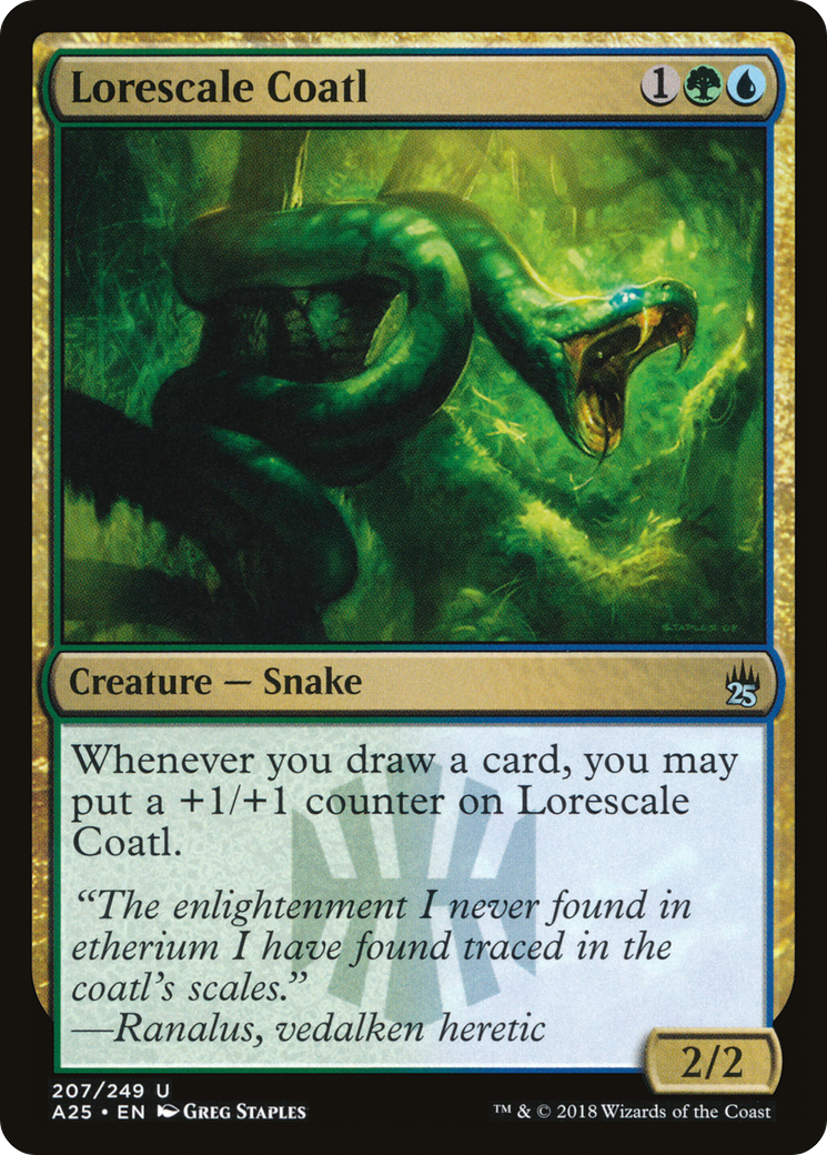 Lorescale Coatl (A25-207) - Masters 25