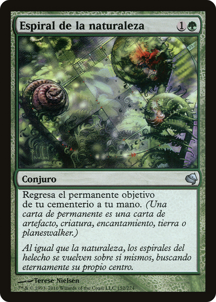 Nature's Spiral (Spanish) - "Espiral de la naturaleza" (PS11-152) - Salvat 2011