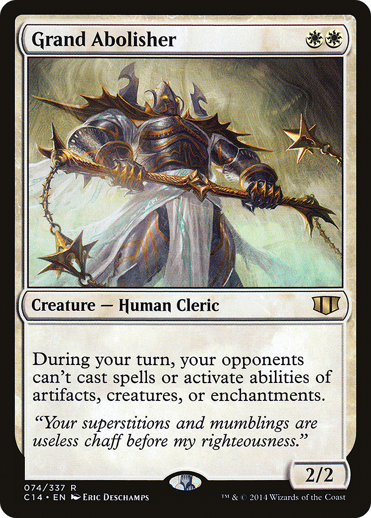 Grand Abolisher (C14-074) - Commander 2014