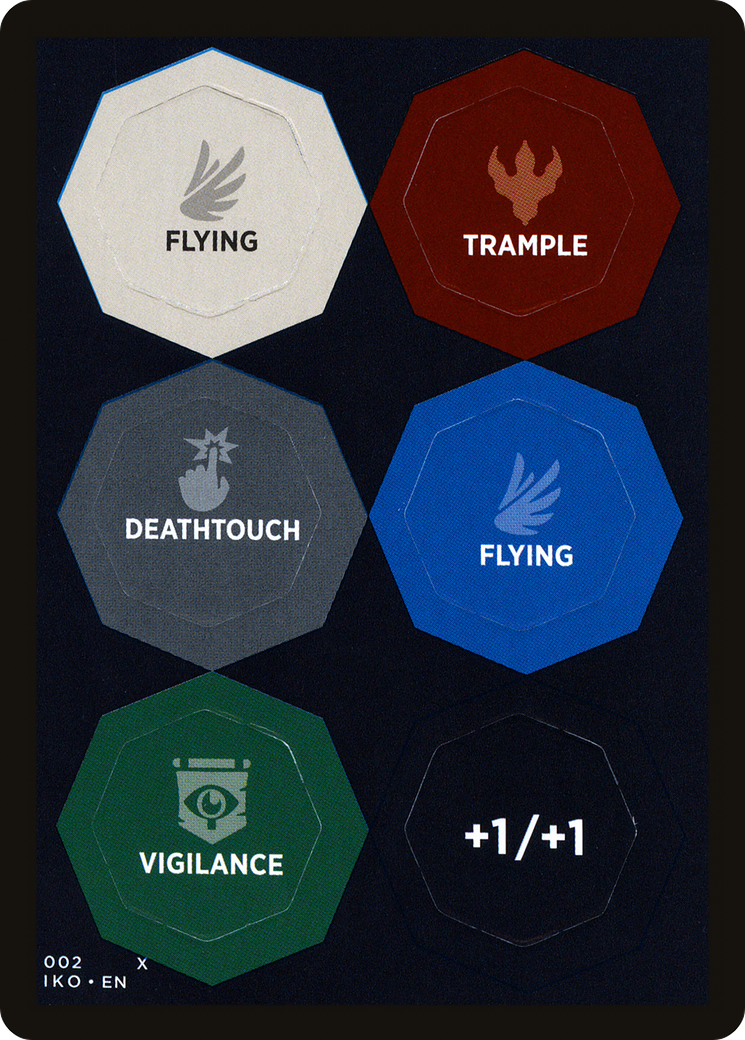 Punchcard // Punchcard (TIKO-014) - Ikoria: Lair of Behemoths Tokens
