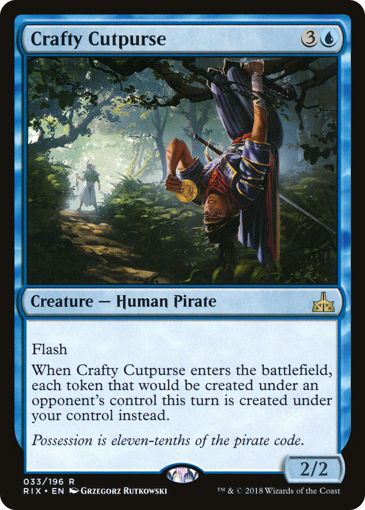 Crafty Cutpurse (RIX-033) - Rivals of Ixalan