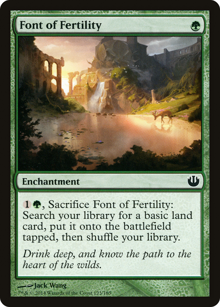 Font of Fertility (JOU-123) - Journey into Nyx Foil