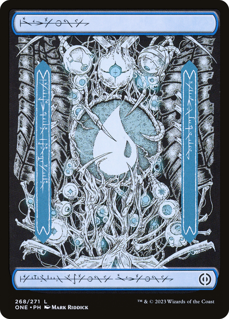 Island (268) - Full Art (ONE-268) - Phyrexia: All Will Be One
