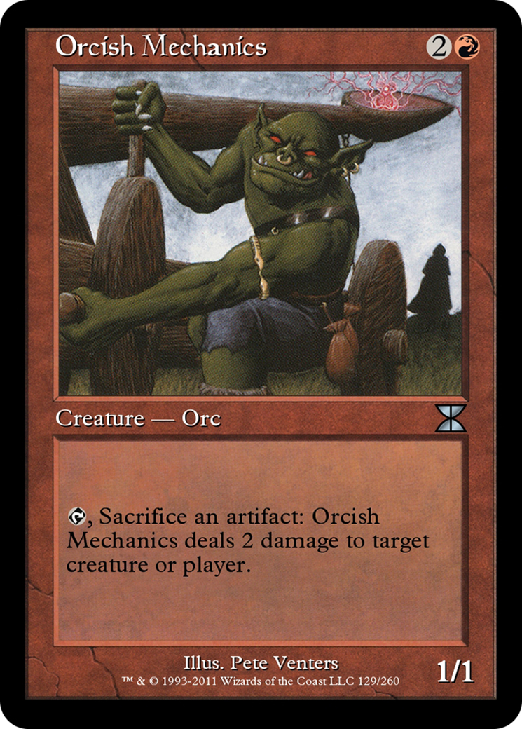 Orcish Mechanics (ME4-129) - Masters Edition IV Foil