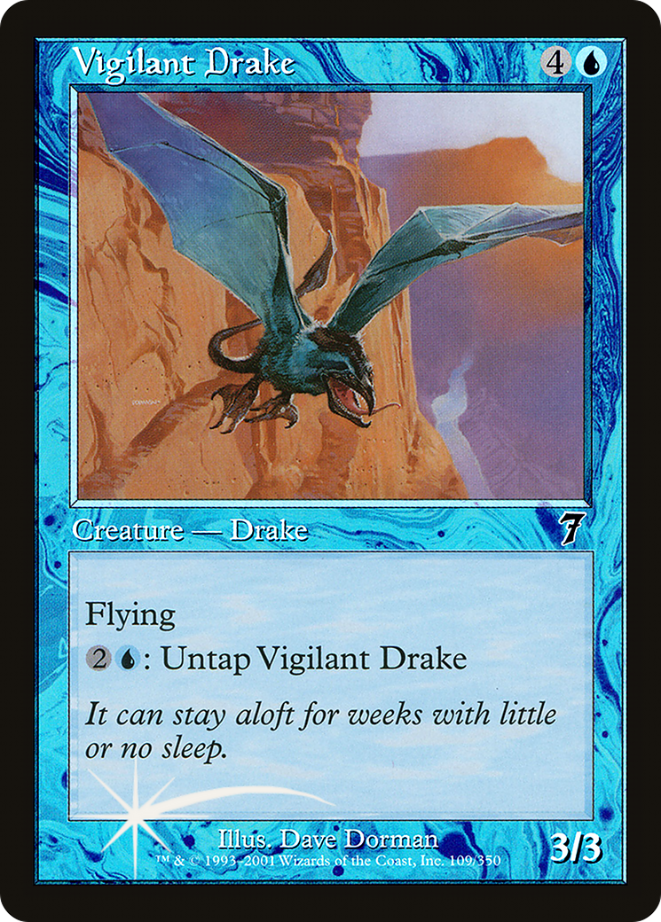 Vigilant Drake (7ED-109★) - 7th Edition