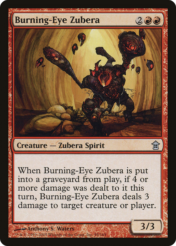 Burning-Eye Zubera (SOK-095) - Saviors of Kamigawa Foil