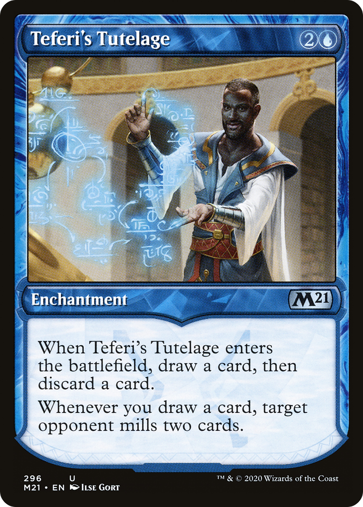 Teferi's Tutelage (Showcase) (M21-296) - Core Set 2021: (Showcase)
