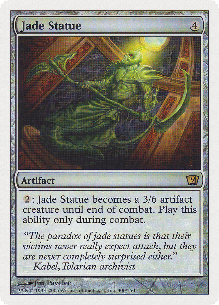 Jade Statue (9ED-300) - 9th Edition Foil