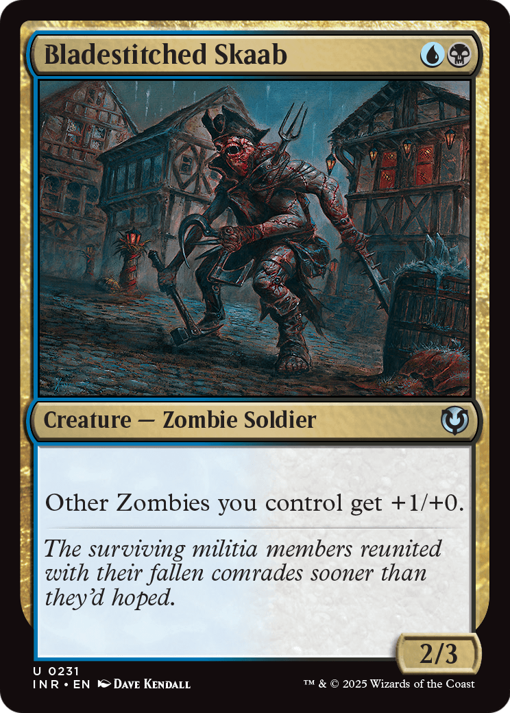 Bladestitched Skaab (INR-231) - Innistrad Remastered Foil