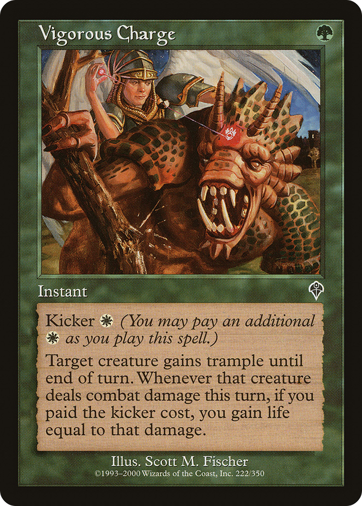 Vigorous Charge (INV-222) - Invasion