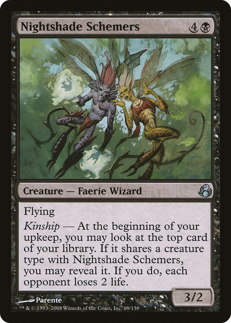 Nightshade Schemers (MOR-069) - Morningtide
