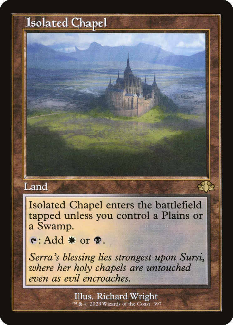 Isolated Chapel (Retro Frame) (DMR-397) - Dominaria Remastered