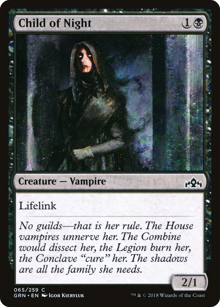 Child of Night (GRN-065) - Guilds of Ravnica