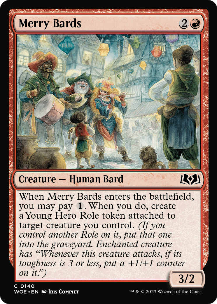 Merry Bards (WOE-140) - Wilds of Eldraine