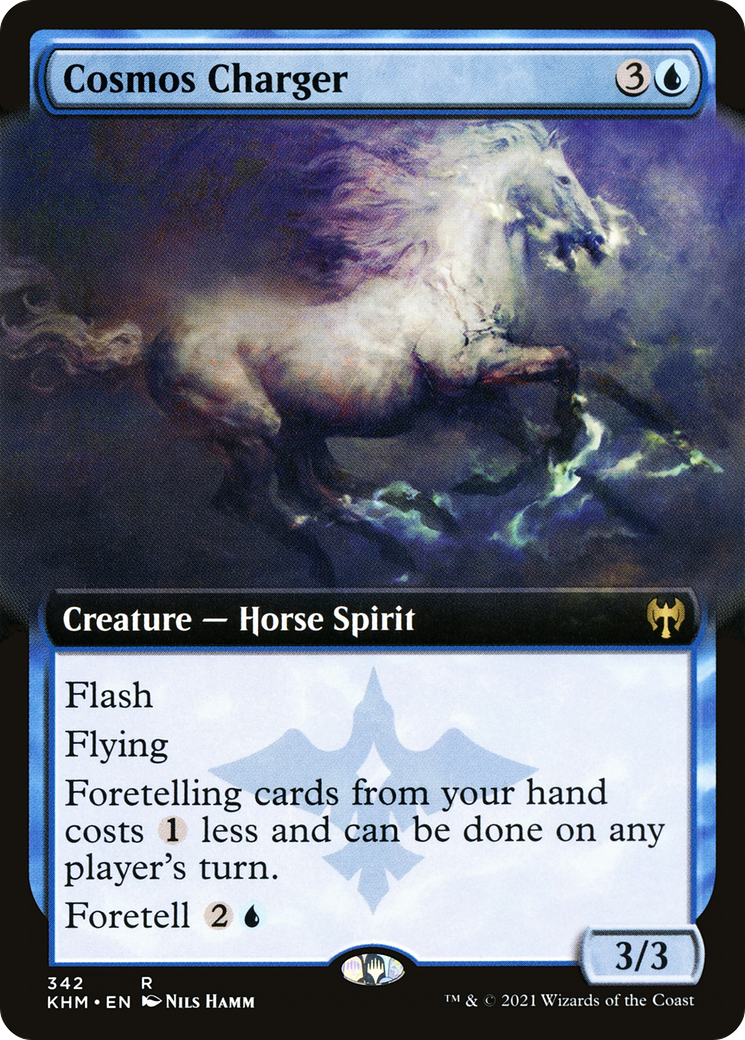 Cosmos Charger (Extended Art) (KHM-342) - Kaldheim: (Extended Art)