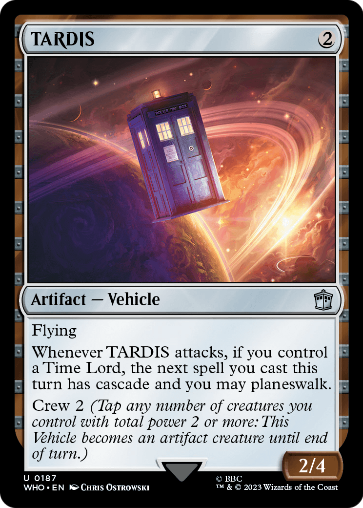 TARDIS (WHO-187) - Doctor Who