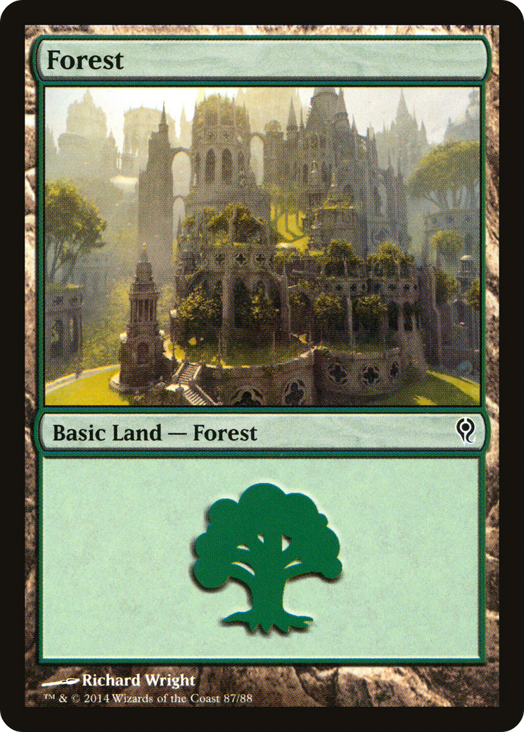 Forest (87) (DDM-087) - Duel Decks: Jace vs. Vraska