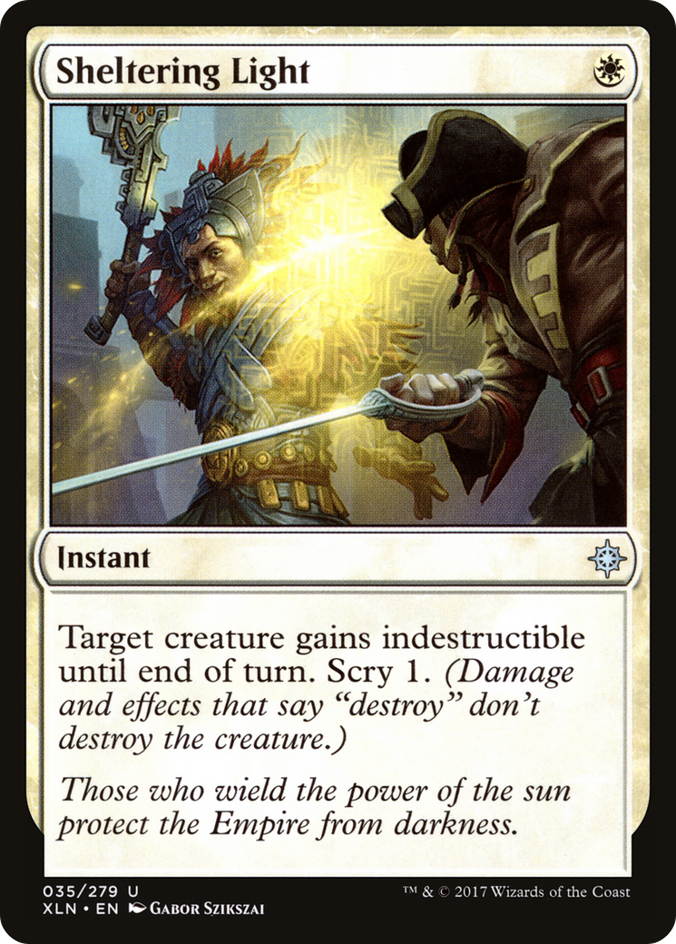 Sheltering Light (XLN-035) - Ixalan Foil