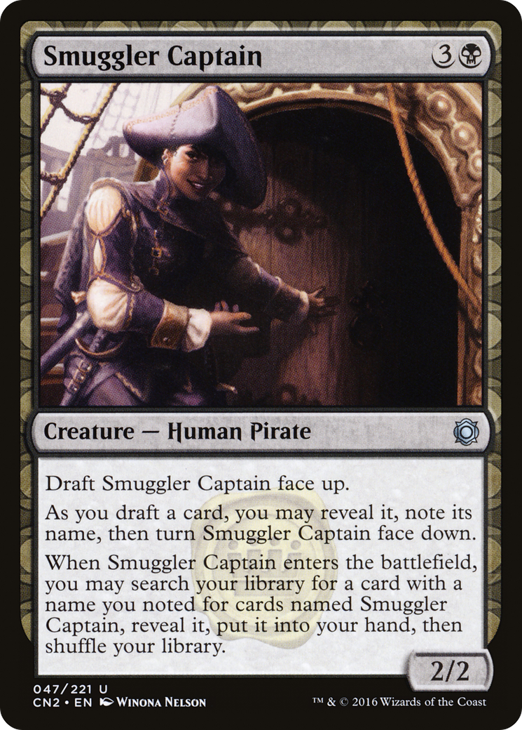 Smuggler Captain (CN2-047) - Conspiracy: Take the Crown: (draft) Foil