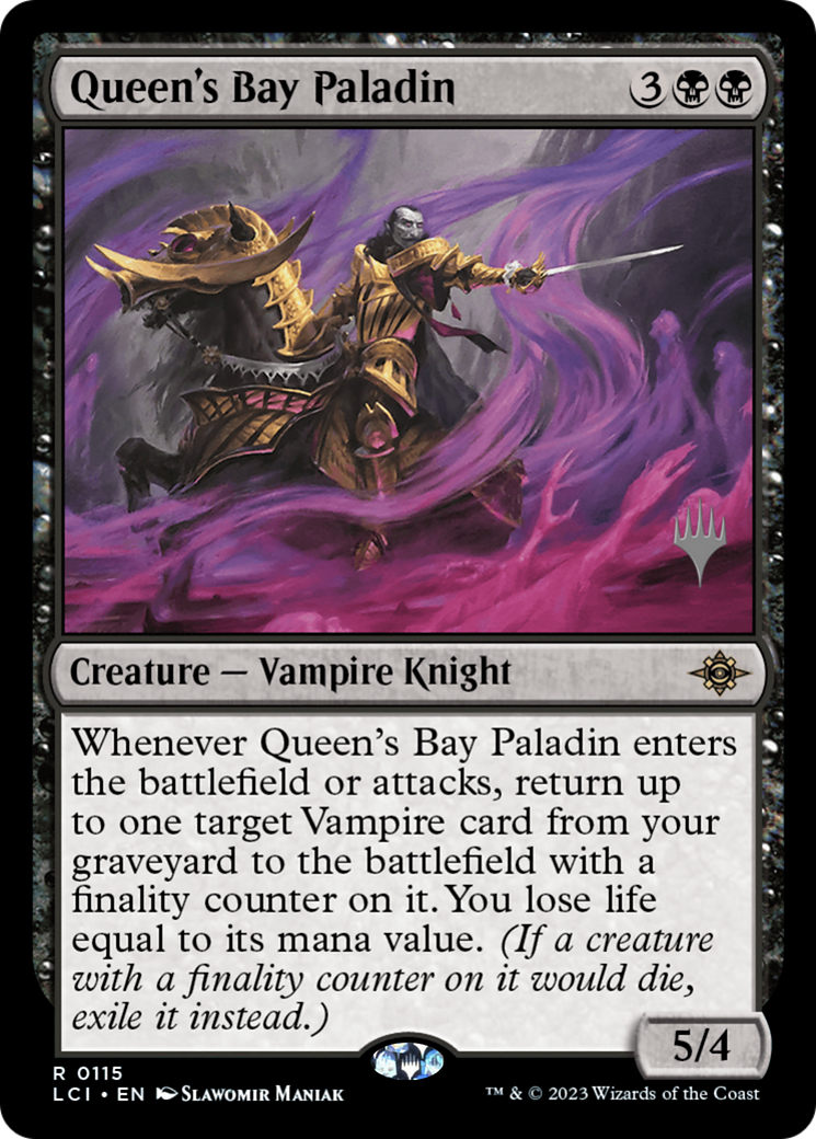 Queen's Bay Paladin (PPLCI-115) - The Lost Caverns of Ixalan Promos