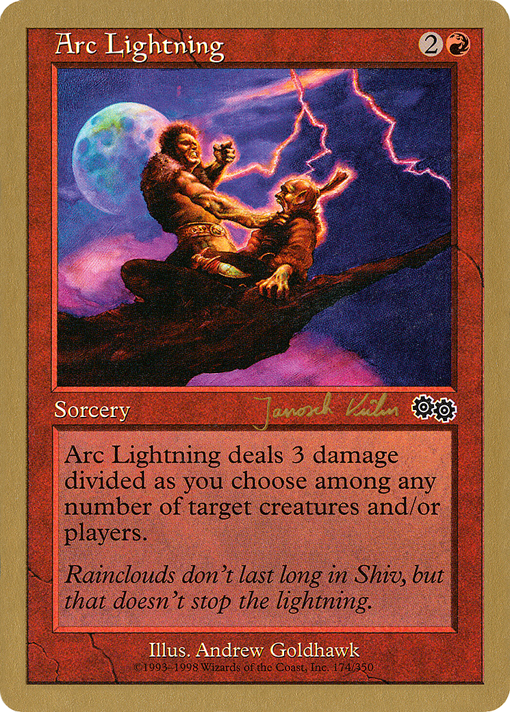 Arc Lightning - 2000 Janosch Kuhn (USG) (WCD-) - World Championship Decks 2000