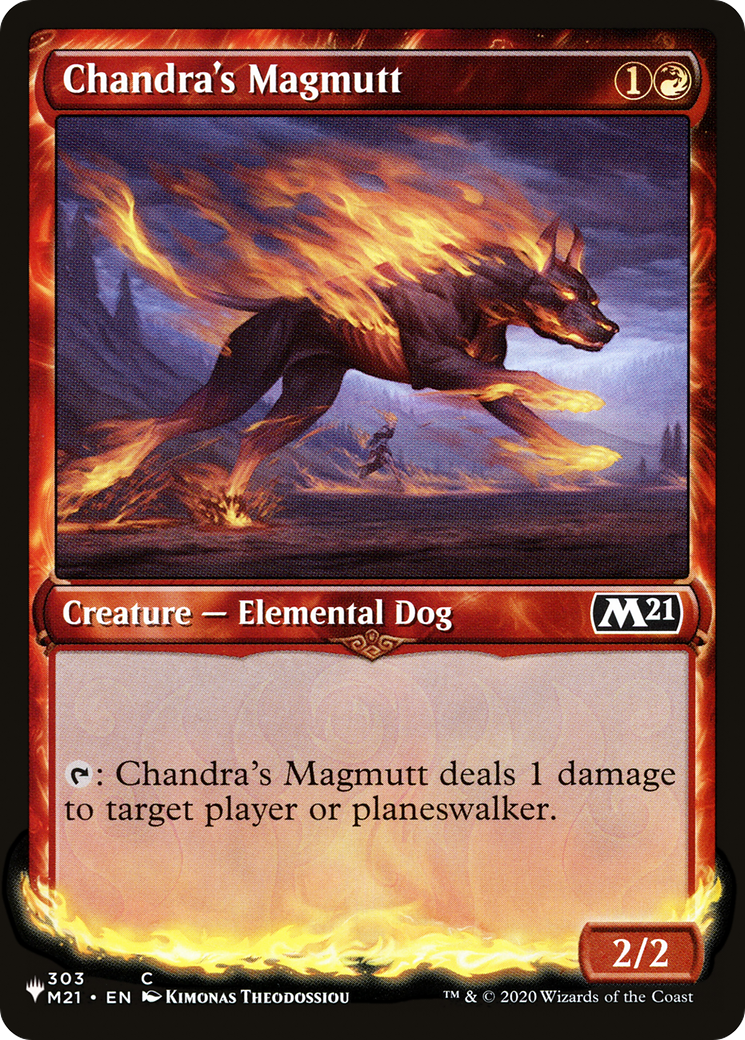 Chandra's Magmutt (LIST-M21-303) - The List Reprints: (Showcase)