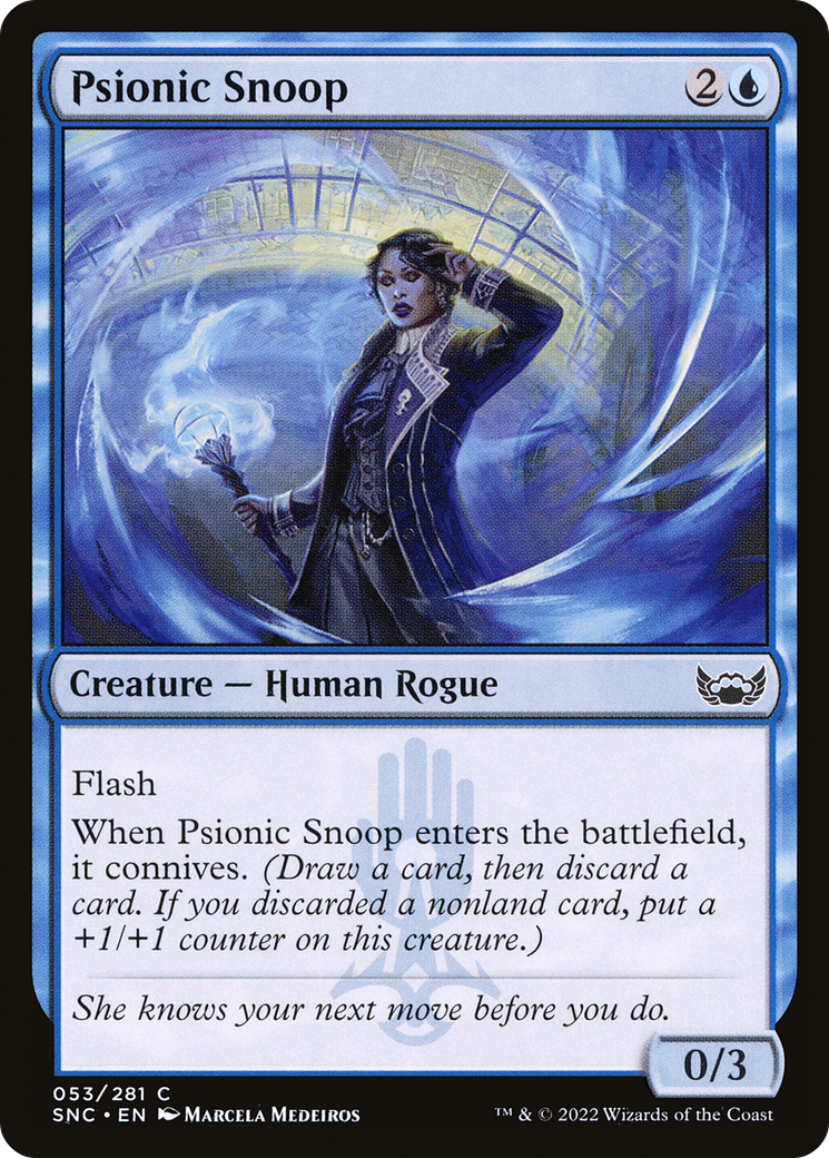 Psionic Snoop (SNC-053) - Streets of New Capenna