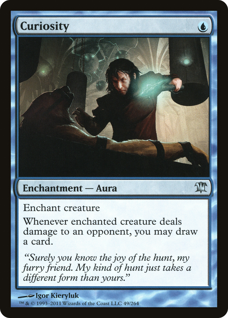 Curiosity (ISD-049) - Innistrad Foil