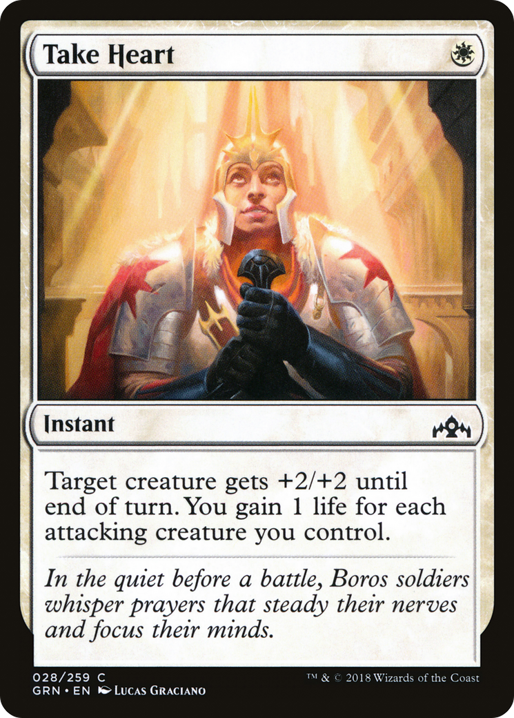 Take Heart (GRN-028) - Guilds of Ravnica Foil